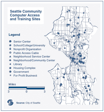 Seattle Community Computer Access and Training Sites